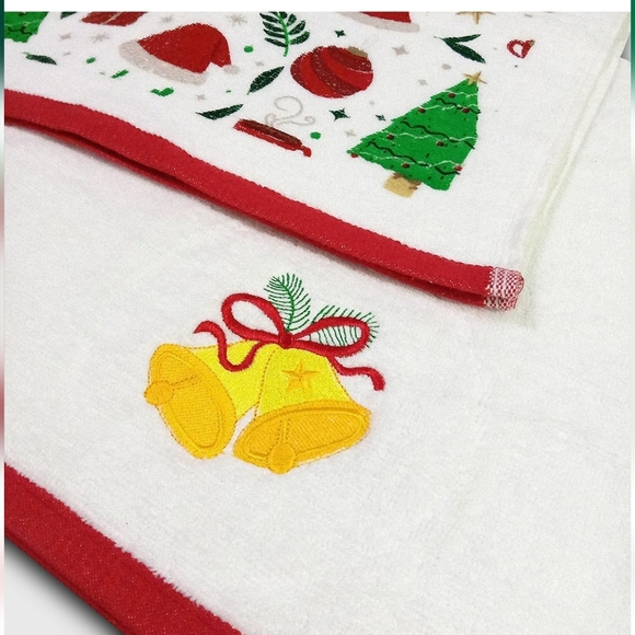 Christmas Kitchen Towels 2pks - Picture 3 of 5